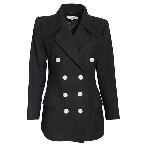 Saint Laurent Pea Coat Coats, Jackets & Vests for Women